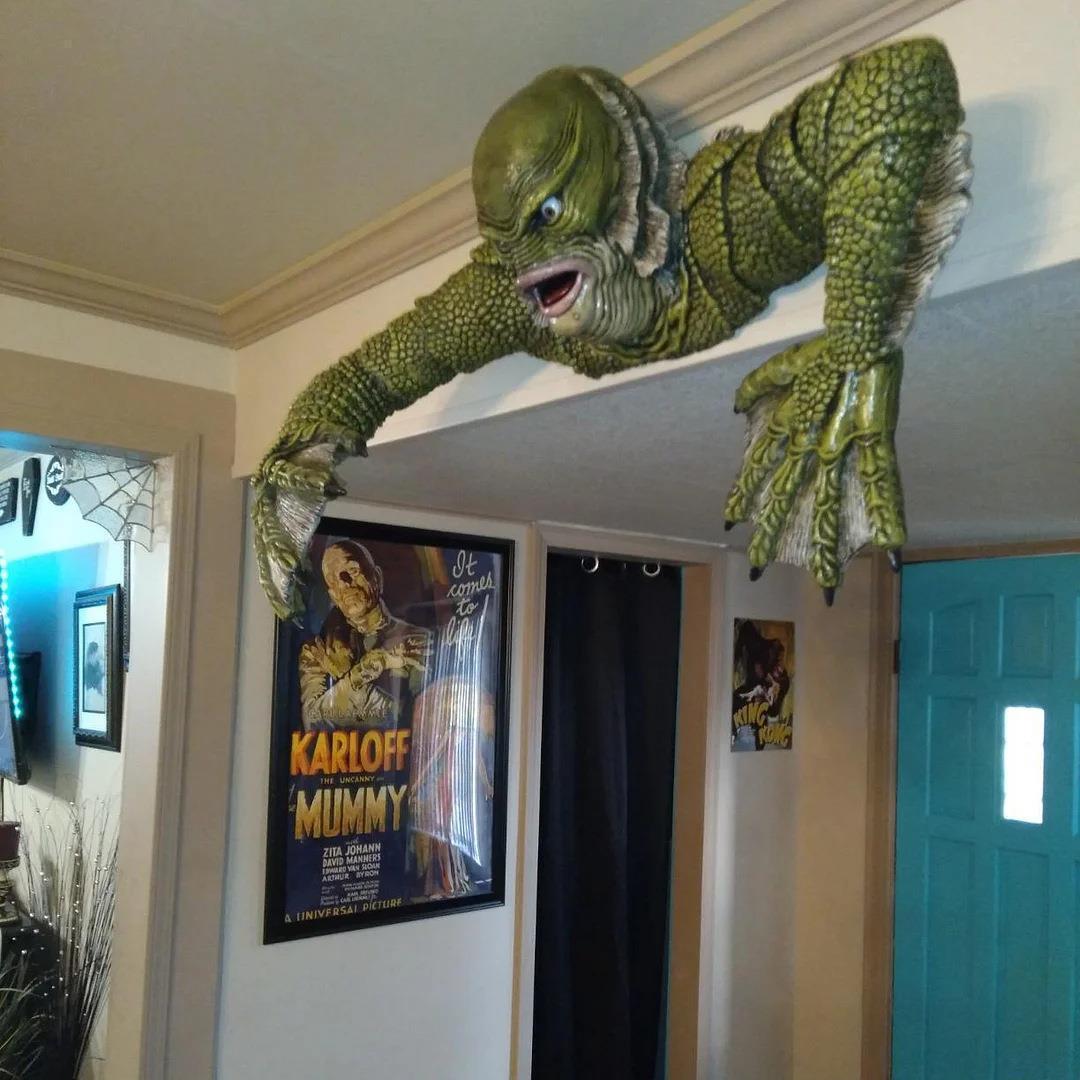 Outdoor Furniture Resin - Creature from the Black Lagoon Grave