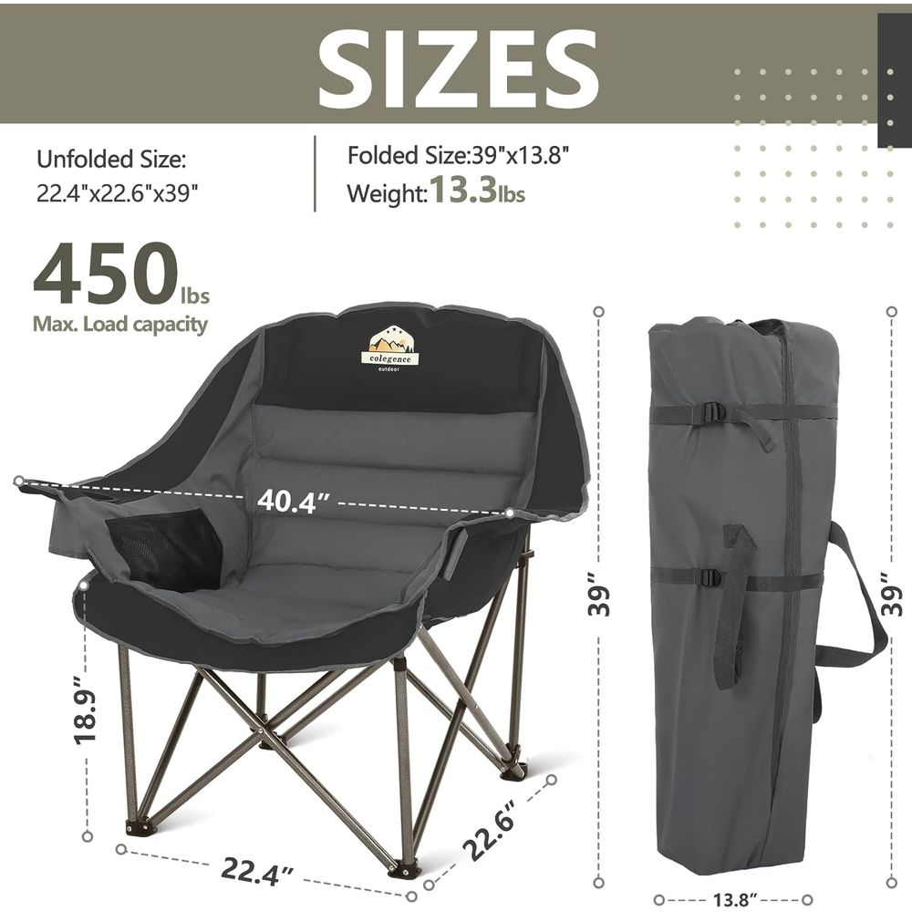 Oversized Camping Chairs Set o - Outdoor Furniture Xl review and price