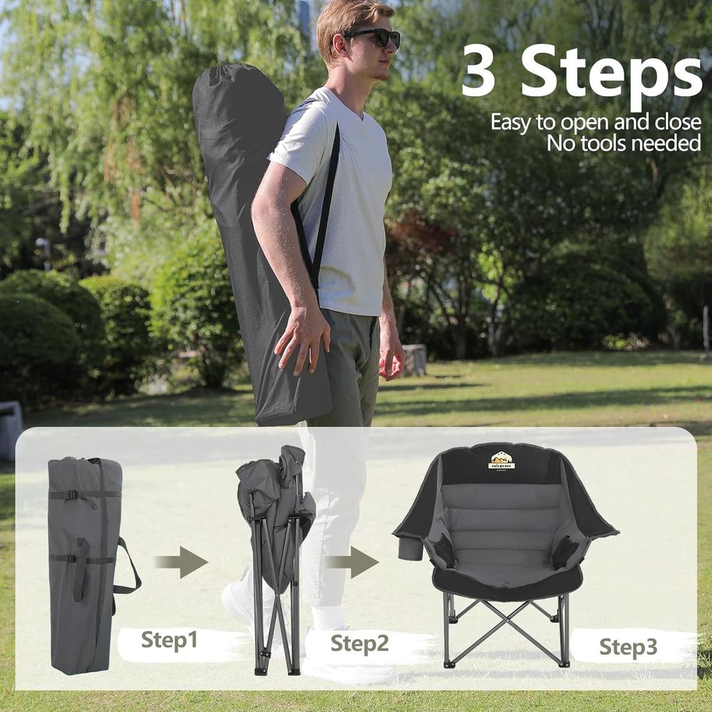 Oversized Camping Chairs Set o - Outdoor Furniture Xl review and price