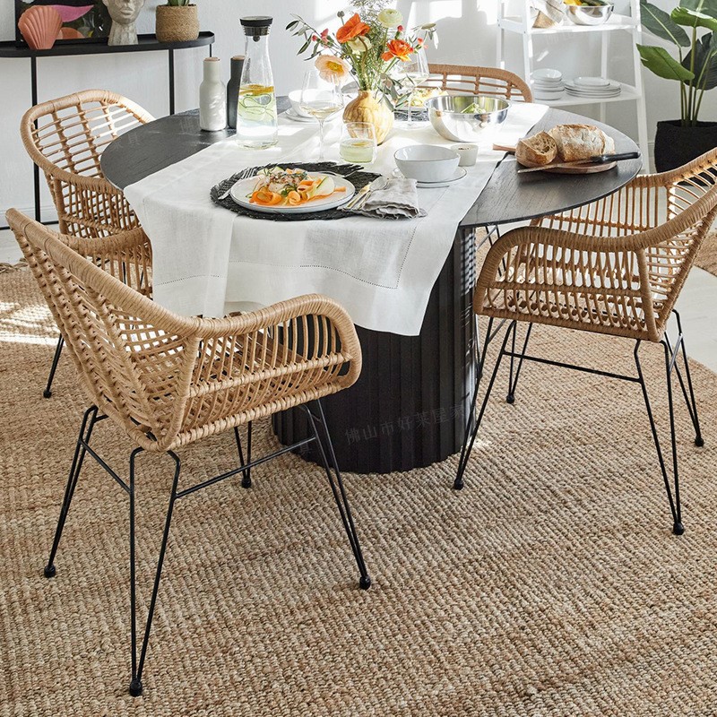 MOMO Ins Rattan Outdoor Balcon - Outdoor Furniture Rh review and price