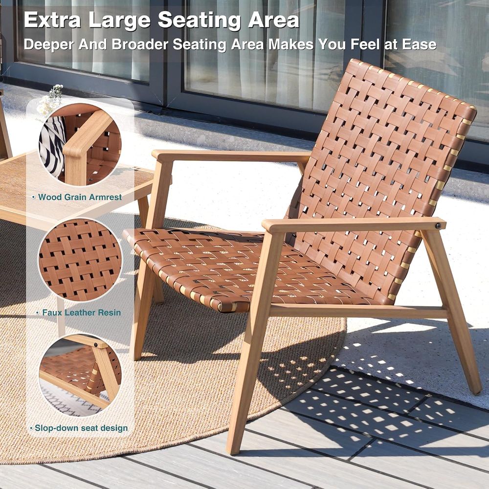 3 Piece Patio Bistro Set, Outd - Bistro Table Set review and price