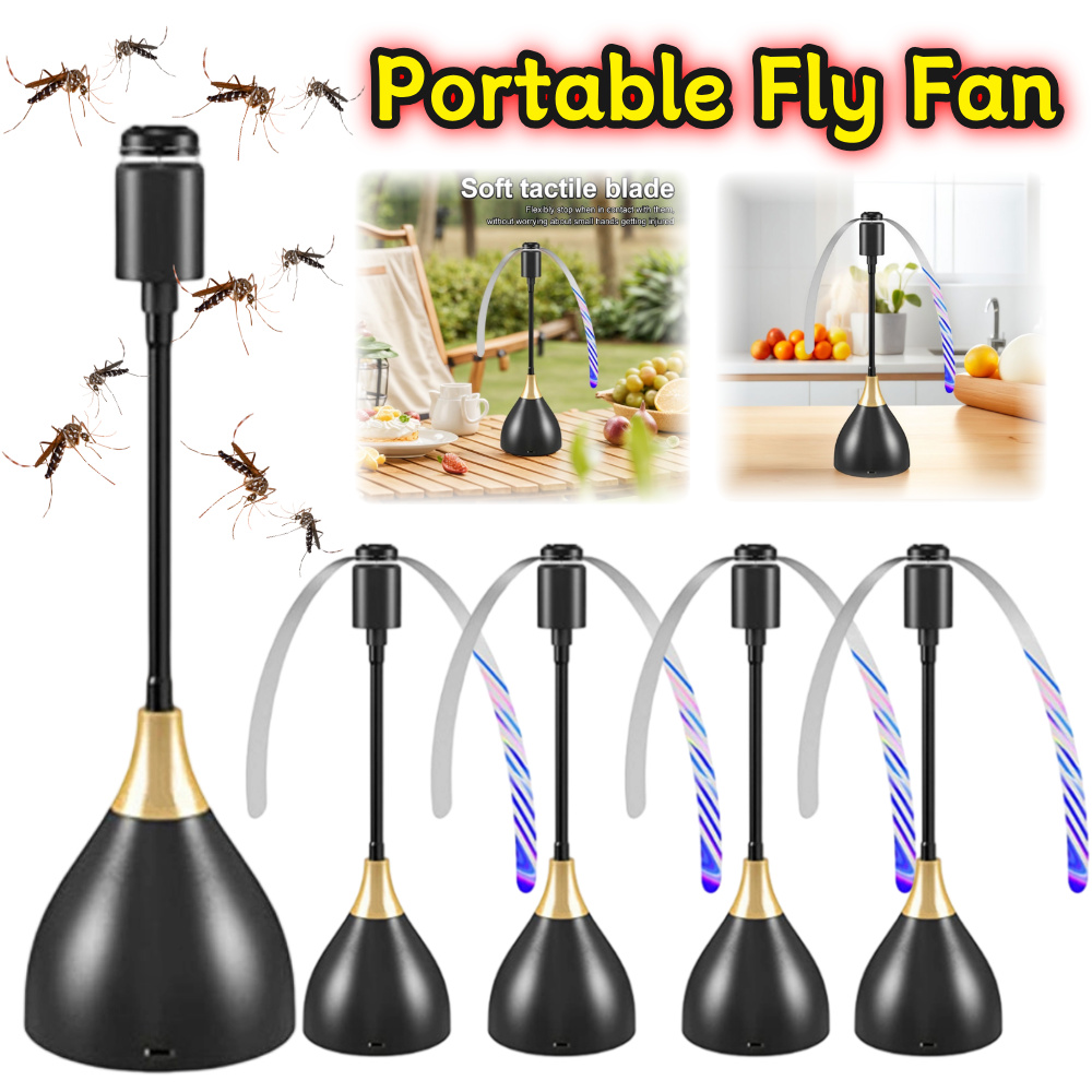1-3PCS Fly Fans for Tables Por - Outdoor Furniture European review and price