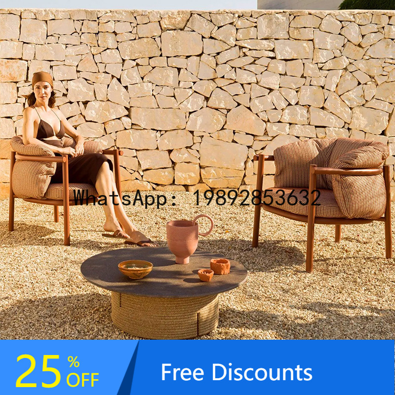 XL Outdoor Sofa Rattan Woven C - Outdoor Furniture Xl review and price