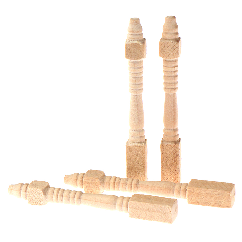 4Pcs 1:12 Dollhouse Miniature  - Bistro Table Set review and price
